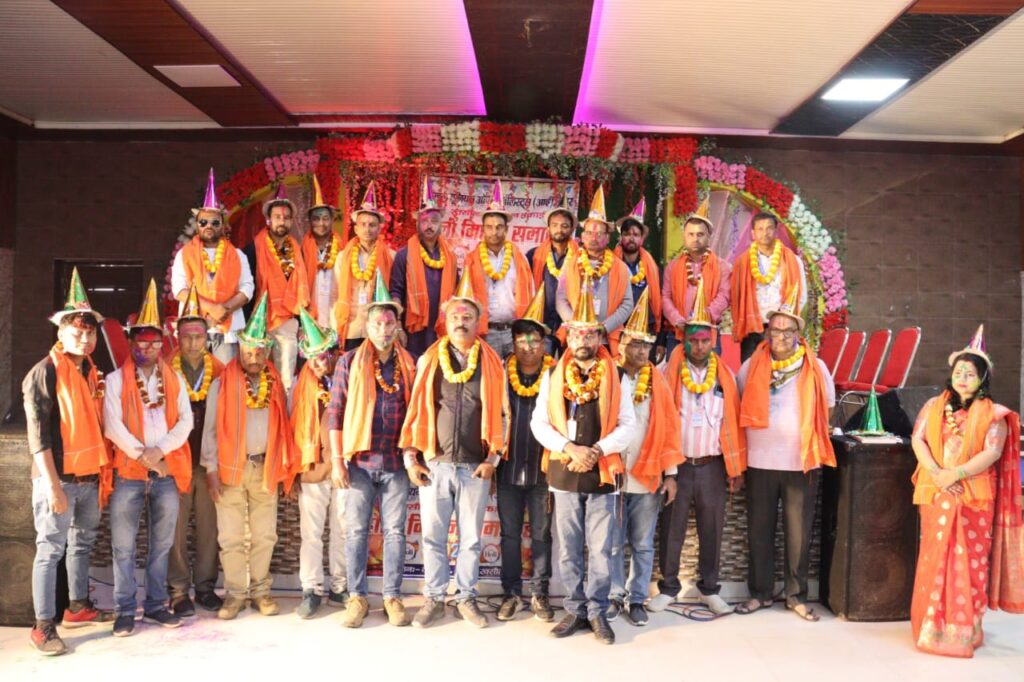 रक्सौल में NUJI के तत्वाधान में होली मिलन समारोह आयोजित, पत्रकारों ने मनाया उत्सव